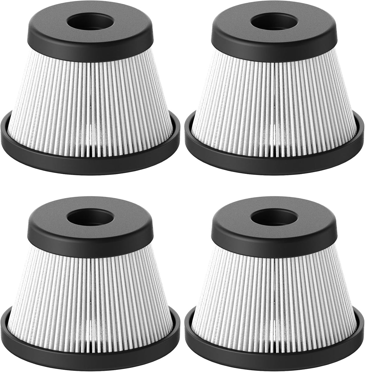 HOTO 4PCS HEPA Filters for Compressed Air Duster MegaBDM