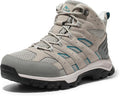 NORTIV 8 Women's Lightweight Hiking Boots | Breathable materials help keep feet cool and comfortable; slip-resistant rubber outsole improves grip on varied terrain. MegaBDM