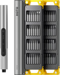 HOTO SNAPBLOQ S-A01 Electric Precision Screwdriver Set, 56-in-1 Mini Electric Cordless with 3 Torque Settings, Repair Tool Kit for Phone, Laptop, PS5, Glasses, Electronics MegaBDM