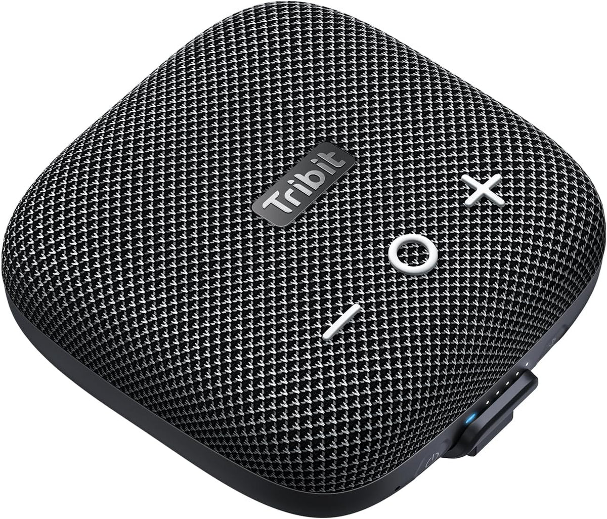 Tribit Bluetooth Portable Outdoor Speaker: Wireless Waterproof Speakers with Powerful Loud Sound Wireless Stereo Pairing IP67 and Built-in XBass for Outdoor Travel Biking-StormBox Micro 2 MegaBDM