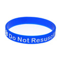 Comfortable Classic Cool Glamorous Silicone Wristband Bracelet - Blue MegaBDM