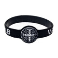 Women's & Men's Silicone Sports Wristband Inspirational Fashion Rubber Bracelet - Black MegaBDM