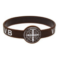 Women's & Men's Silicone Sports Wristband Inspirational Fashion Rubber Bracelet - Brown MegaBDM