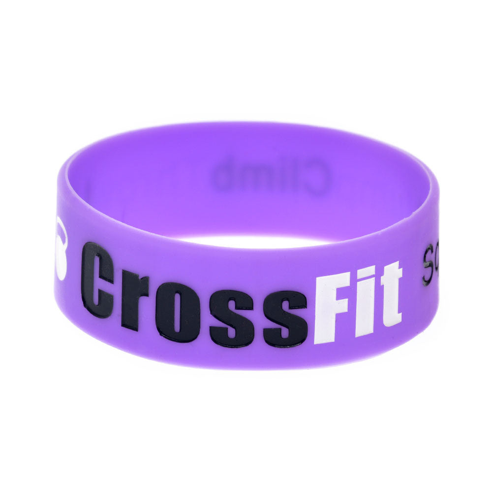 Silicone Hand Strap Fitness Sports Inch Rings - Purple MegaBDM