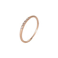 Diamond Knuckle Graceful Personality Copper Index Finger Very Fine Ring MegaBDM