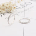 Women's Diamond Micro Setting Fashion Simple Zircon Rings MegaBDM