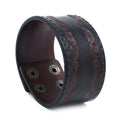 Punk Retro Cattle Leather Versatile Simple Bracelet MegaBDM
