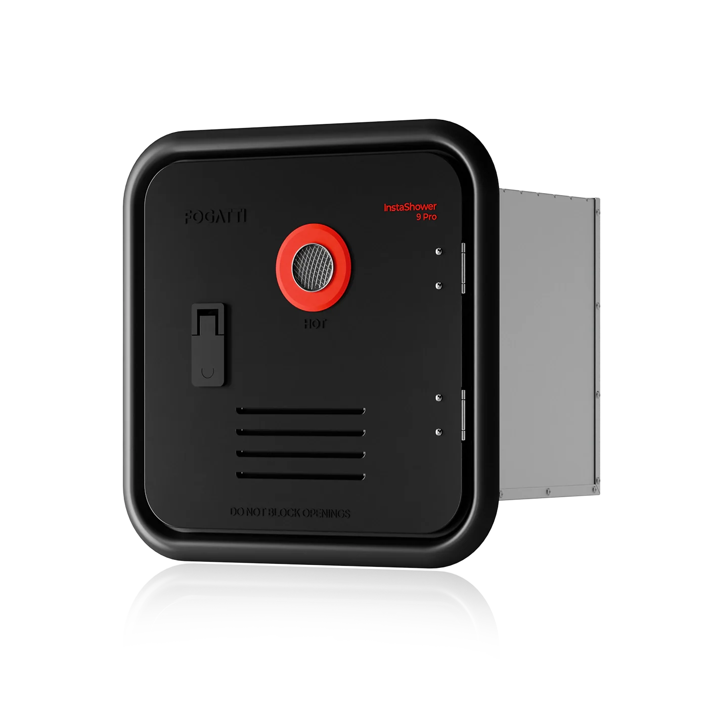 Fogatti InstaShower 9 Pro, 66,000 BTU RV Tankless Water Heater with Mixing Tank | Gen 3 | 3.6 GPM MegaBDM