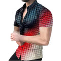 2026 Best Selling Custom Single Breasted Floral Printed Short Sleeve Summer Casual Shirt for Men with Custom Logo