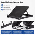 BNcompany LJB-001 Foldable Anti-slip Steel Professional Fitness Calf Ankle Stretch Slant Board