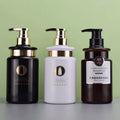 Luxury Skin Care White Shampoo Bottle 100ml-500ml PET Plastic Empty Body Lotion Bottle with Pump