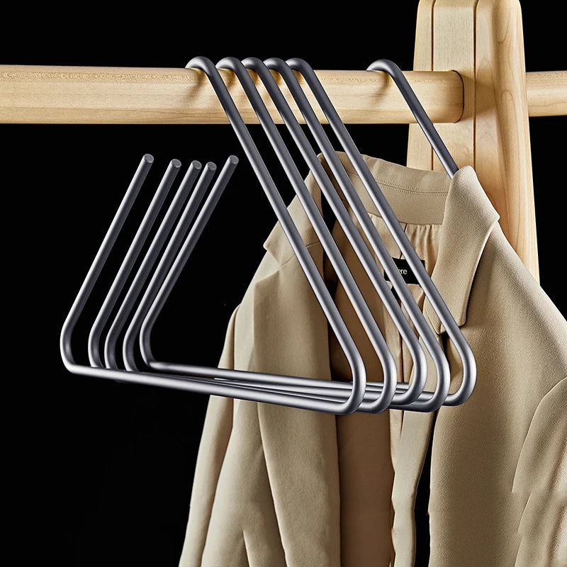 High End Aluminum Alloy Non slip 50 Pack Home Almirah Coat Suit Shirt Clothes Hanger MegaBDM