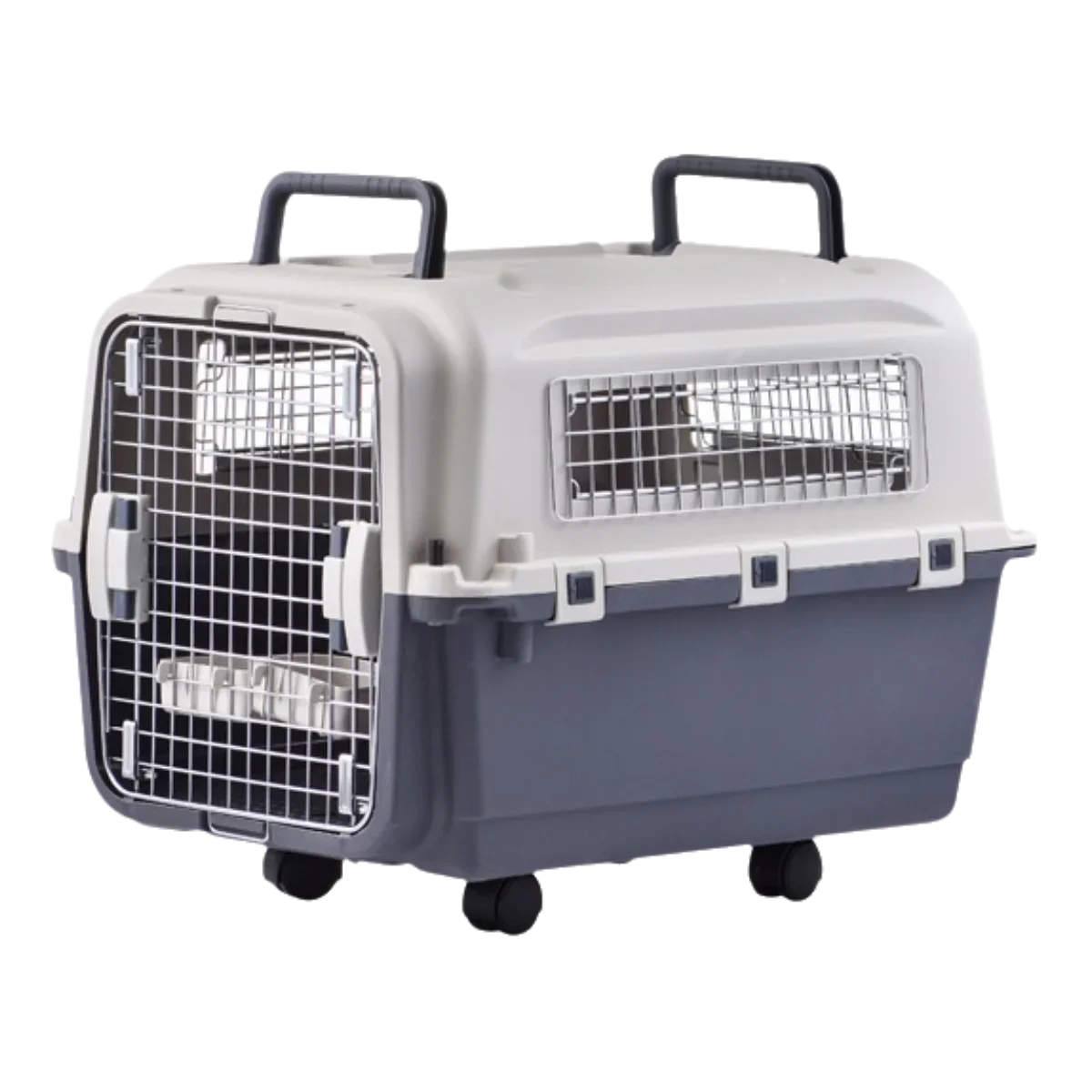 Plastic Airline Shipping Approved Pet Crates Kennel Cages Xxxl Dog Transport Box Portable Pet Carriers & Travel Products