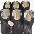 China Factory Wholesale Customized Human Hair Topper Hairpiece Toupee for Women MegaBDM