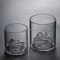 Wholesale Mountain Patterned Clear Glass Tumbler Set for Elegant Beverage Serving & Home Bar Nature Themed Decor Display