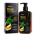 Wholesale Ginseng Color Brand Manufacturer Herbal 300ML Cover Gray Hair Dye Natural Meidu Black Hair Shampoo MegaBDM