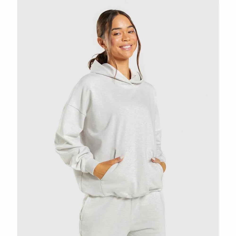 Women's Custom Premium Quality 100% Cotton Fleece Pullover Hoodie Breathable Sweatshirt With Plain Design Outdoor Fashion