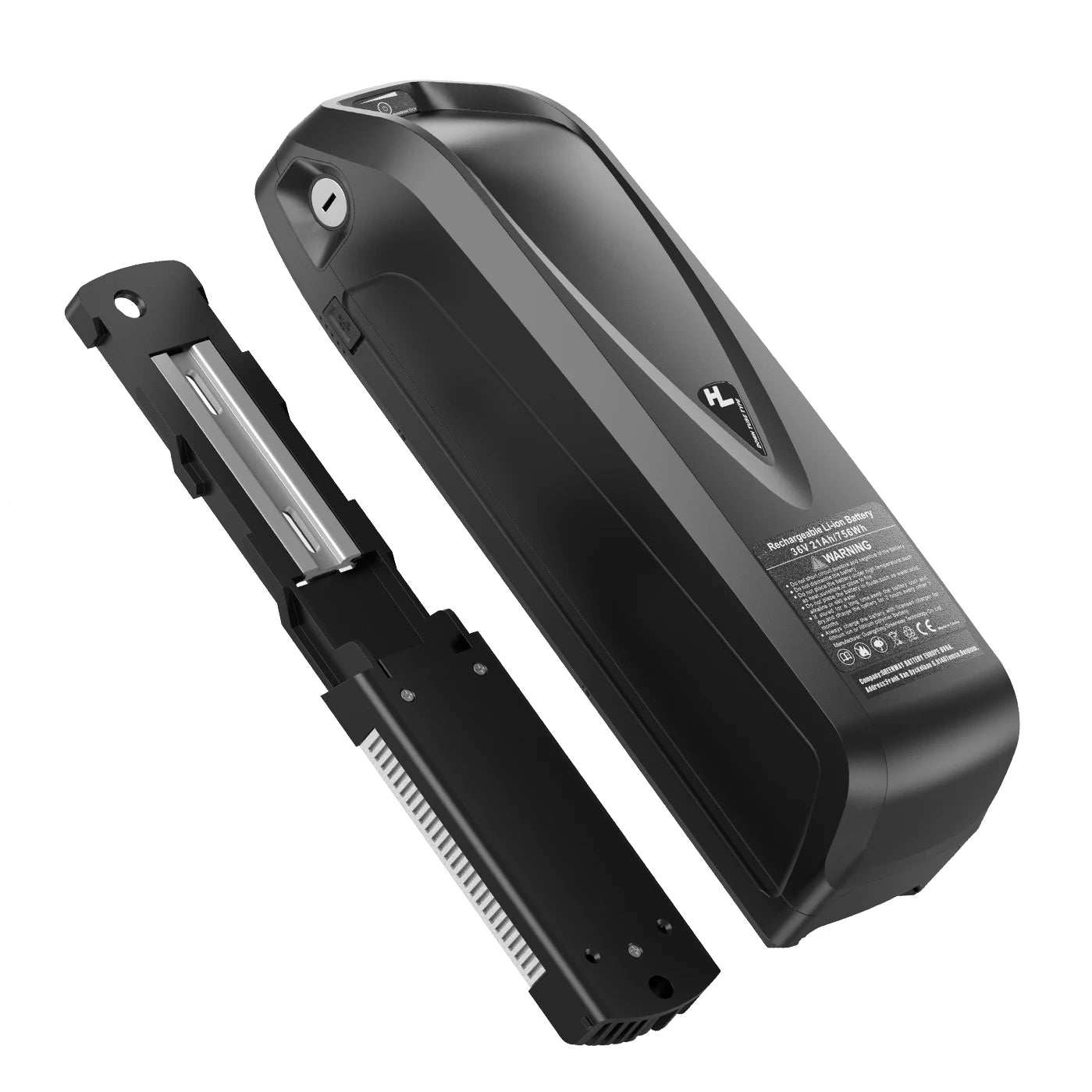 Hailong 48V 20Ah Downtube Lithium Battery Pack for Ebike Conversion Kit 6PIN Connector 3A Charger 960WH Samsung Cell