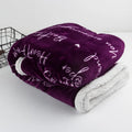 Custom Custom Sherpa Blanket Double Layer Fleece Throw Blanket Custom Twin Queen Size Throw Blanket