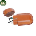 EA340 Luxury Glasses Pouch Wholesale Custom Logo Europe Style Handmade Folding Genuine Leather Cases Eyeglasses Storage