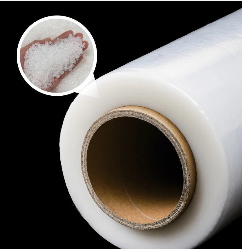 In-Stock Factory Direct Supply Soft Casting Waterproof 50cm LLDPE Pallet Wrapping Stretch Film Roll