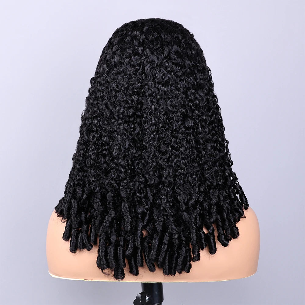 New Arrival 1B Natural Eurasian Curl Wig 5X5 Virgin 100% Brazilian Hair Quality Curly Wigs for Black Women