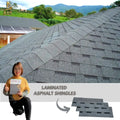 American Canada Standard Wholesale Fiberglass Roofing Materials 3tab Architectural Laminated Asphalt Shingles in Bulk
