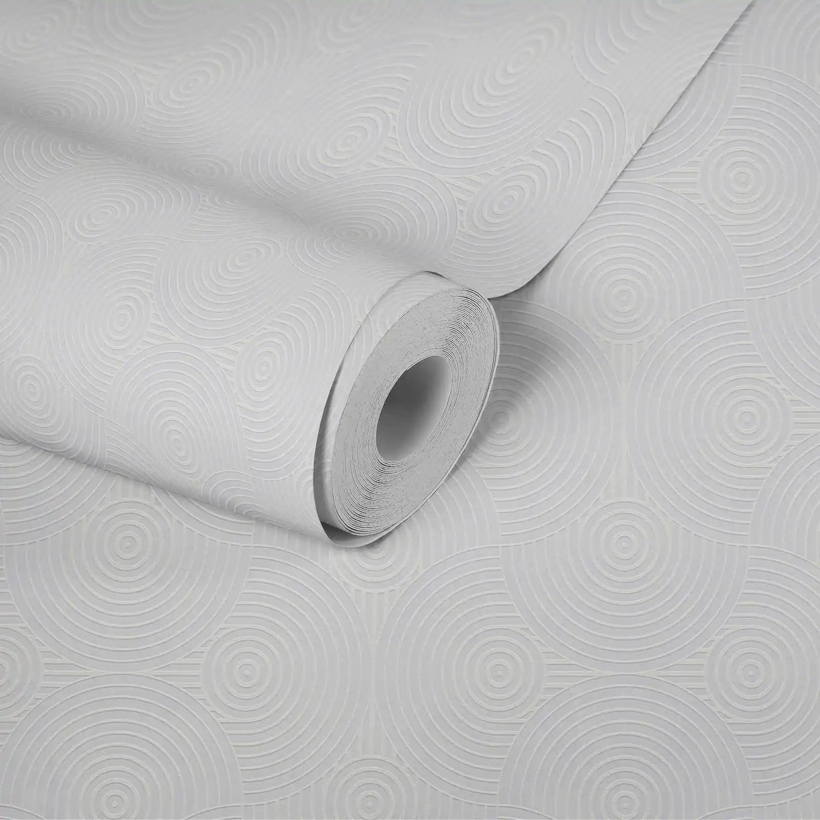 Modern Coatable Paintable Damask Non Woven Vinyl Wallpaper Rolls-Sound-Absorbing for Babies & Kids Made in Germany 25.00x1.06m