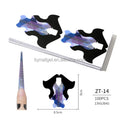Wholesale Butterfly Gel Nail Extensions Form 300pcs/Roll French Nail Sculpture Forms Custom logo
