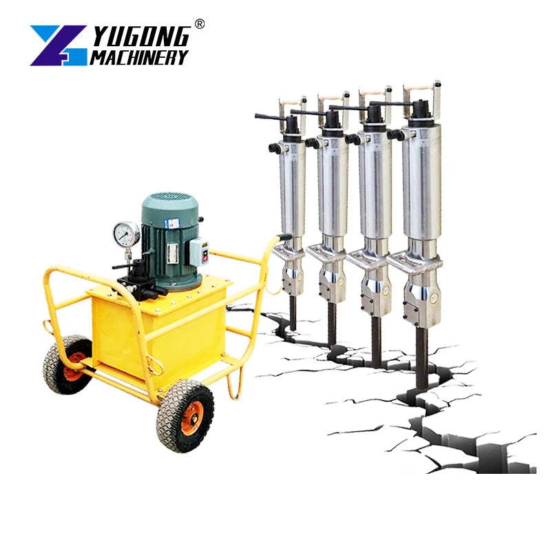 Best Selling Diesel Engine Hydraulic Rock Stone Splitter Rock Breaker