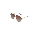 Eris Steel JL8022K UV400 Light Weight Sunglasses-Light Blue/Brown/Orange Flexible Unisex Adult Protective Case Microfiber