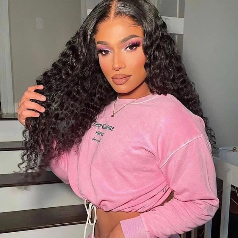 CLJhair Deep Wave 6x6 Lace Closure Human Hair