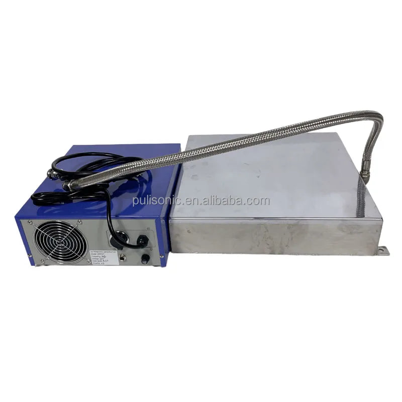 2000W 220V Ultrasonic Vibrating Plate Cleaner 28kHz for Rusted Components and Degreasing