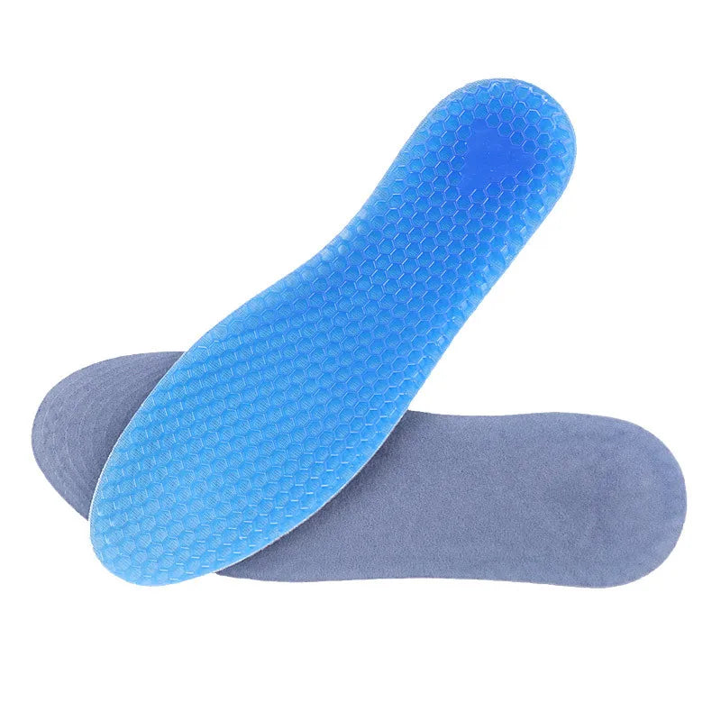 2022 Good Quality TPR Universal Velvet Honeycomb Anti-Slip Shock Absorbing Sports Casual Cropped Casual Insole