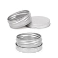 25g Plain Aluminum Tin Box Aluminum Metal Packaging Empty Aluminum Silver Tins Empty Box Tin Can