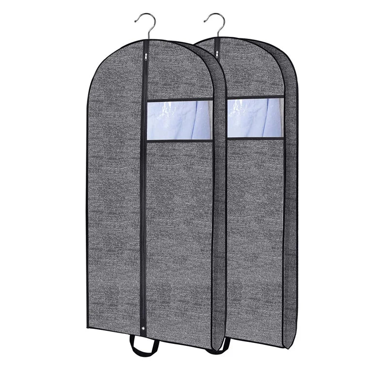 High Quality Factory Price PVC Collapsible Fashionable Garment Bag for Wedding Dresses Bridal Gowns Evening Wear Suits