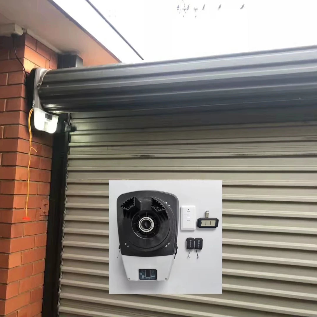 Wholesale Automatic Remote Super Smart Lift Roller Commercial Garage Door Opener Split Roll Door Stand and Wifi