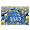 Hot Selling Beautiful Celebrate Graduation Grad Banner Light Blue for Graduation School Party Event 2024