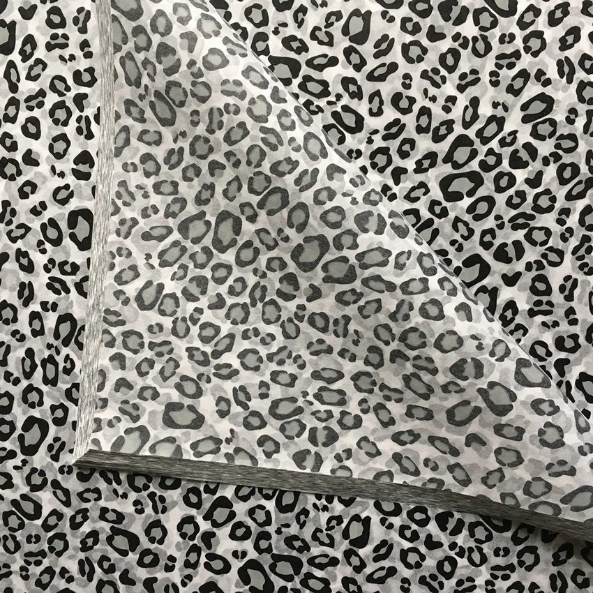 Black and White Stripes Chevron Leopard Polka Dots Biodegradable Gift Wrapping Tissue Paper for Wrapping Flowers Clothes Wallets