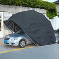 2024 Durable Mobile Foldable Metal Frame Car Garage Tent with 600D Oxford Fabric Waterproof Outdoor Easy Install Shelter