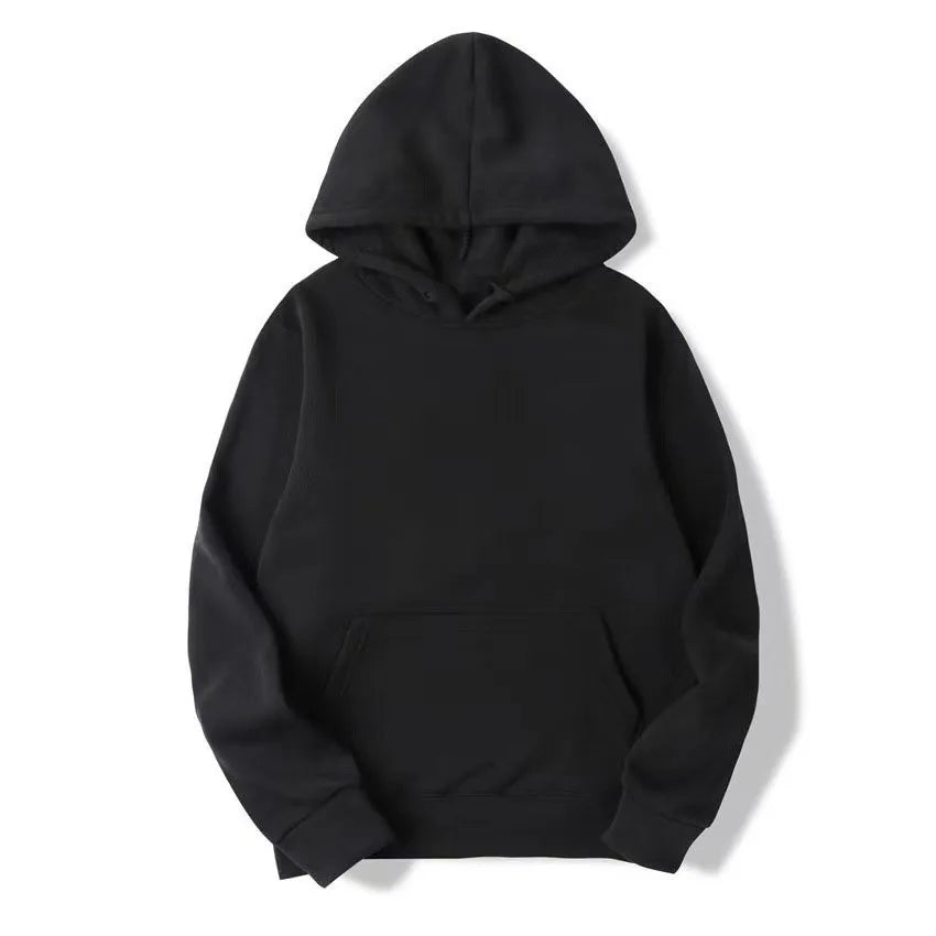 OEM custom logo embroidery printed design men's and women's autumn and winter pullover hoodie 220g fabric plus size hoodie