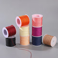 0.8mm 50meter/roll Diy Jewelry Braided Accessories Chinese Knot Nylon Jade Thread Cord String for Necklace Bracelet Making