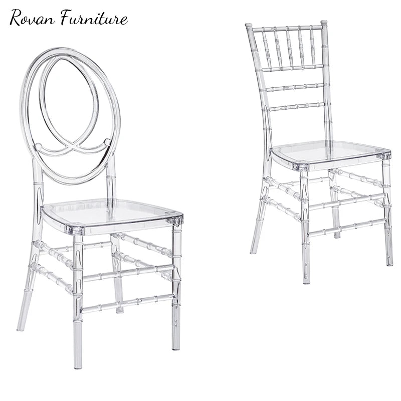 RTS TOP Chinese Wedding Acrylic Party Chairs Wedding Chairs Chair