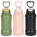 YATAI Stainless Steel Double Insulated Cold Resistant Sport Vacuum Flask with Handle and Lid for Adults Water Bottle Cup
