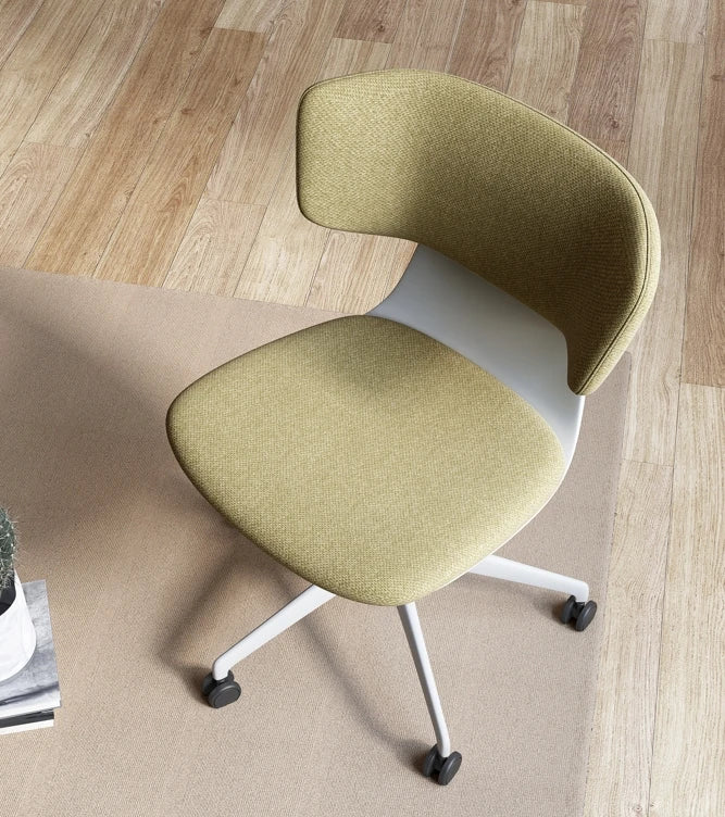 Factory Direct Sale Colorful Dining Leisure Chair Modern Fabric Nylon Castor Adjustable Lift Swivel Living Room Chairs Events