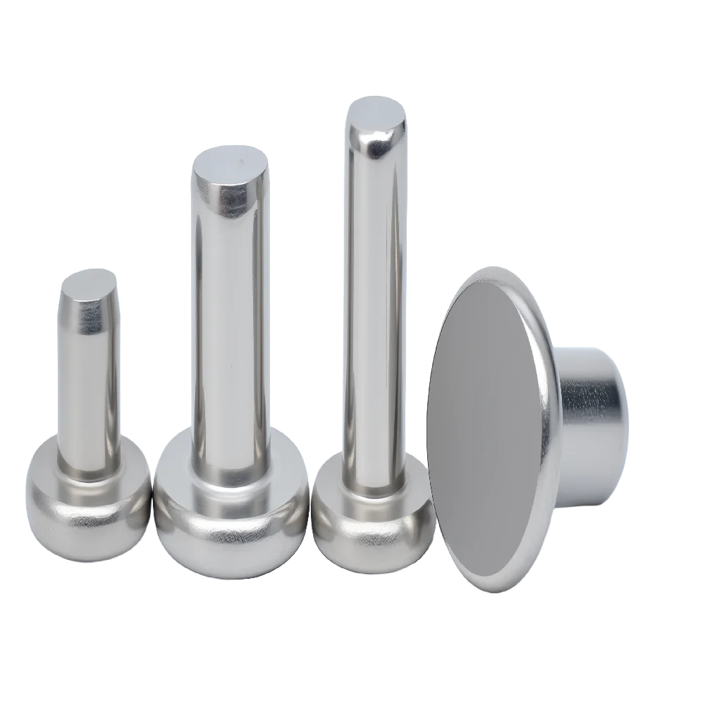 1/4 X 1/2 Solid Steel Rivets 8mm M10 Stainless Steel Flat Round Head Solid Rivet