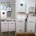 Rosen 10kw 12kw Split Phase Voltage 120/240v off Grid Hybrid Solar Inverter Low Voltage Battery Connection