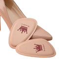 Women High Heel Metatarsal Pads Non Slip Forefoot Cushioning Insoles Sweat Absorbing Half Size Soft Sponge Inserts