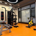 Enlio 6.0mm PVC Safety Cushioned Floor Tiles - Multi-Activity Play & Fitness for Gyms Kids' Fitness - Durable Waterproof