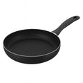 Well Home Frying Pan 28x5cm in Pressed Aluminum Matte Black